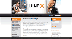 Desktop Screenshot of iunex.nl