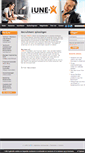 Mobile Screenshot of iunex.nl